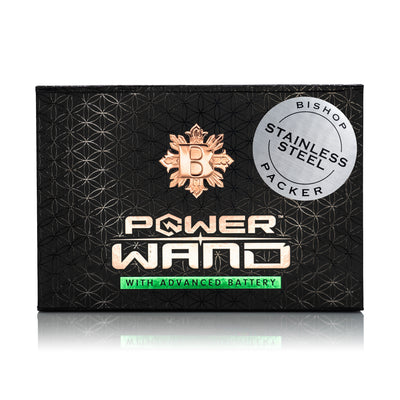 Bishop Stainless Steel Power Wand with Advanced Battery Full Set - Packer